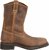 Side view of Double H Boot Mens 11 Inch Wide Square Comp Toe Roper